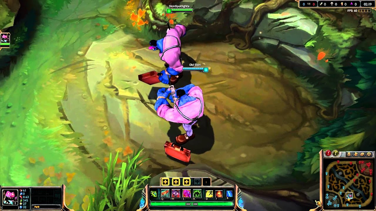Dr. Mundo - 2015 Update - All Affected Skins