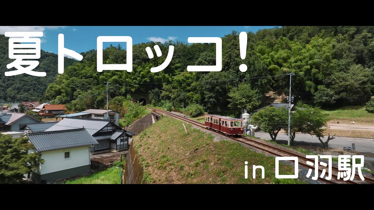 夏トロッコ/口羽駅