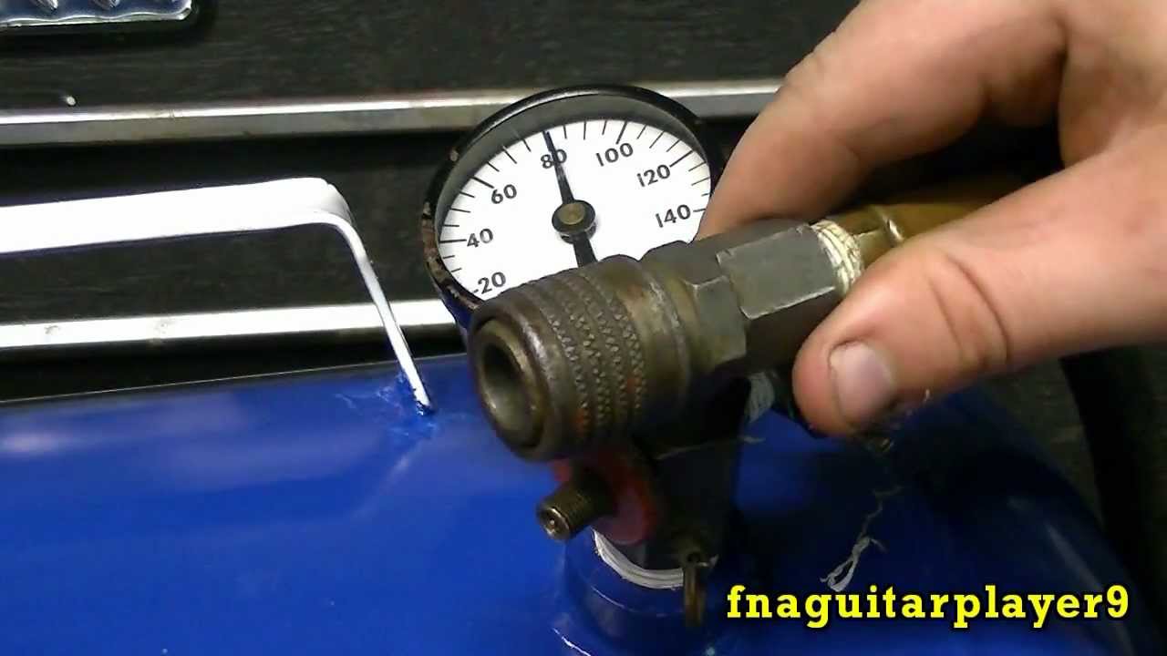 Fixing up a old Air Tank