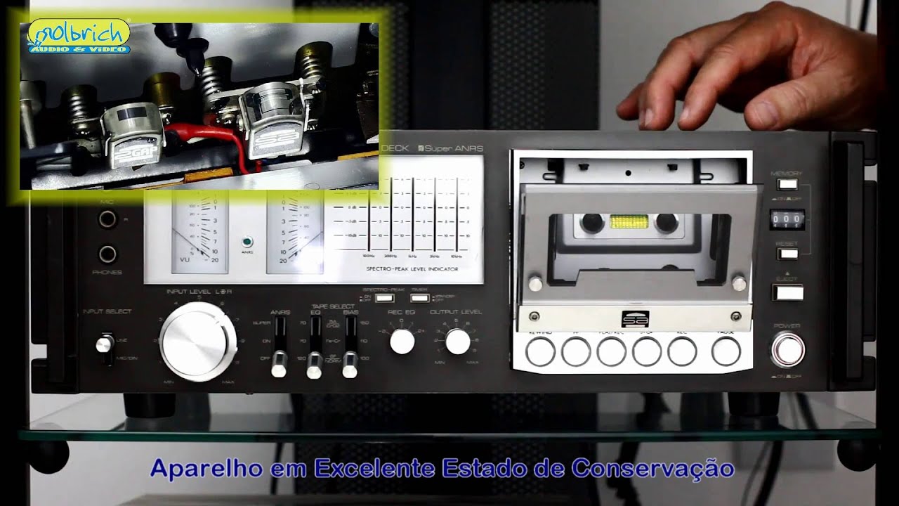 Maravilhoso Tape Deck Gradiente CD1 - System One (#09)