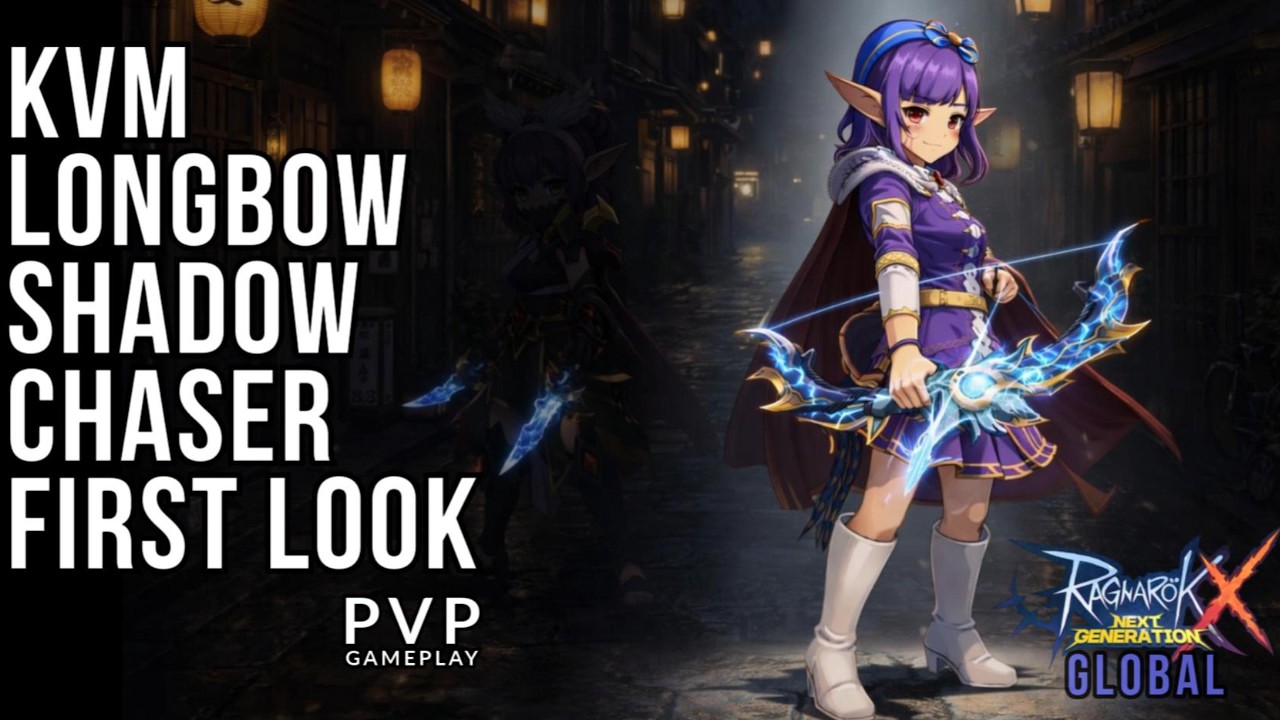 ROX GLOBAL - LONGBOW SHADOW CHASER - FIRST LOOK AT KVM