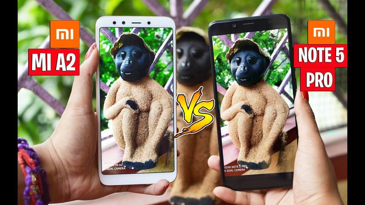 Mi A2 vs Redmi Note 5 Pro Camera Test Comparison