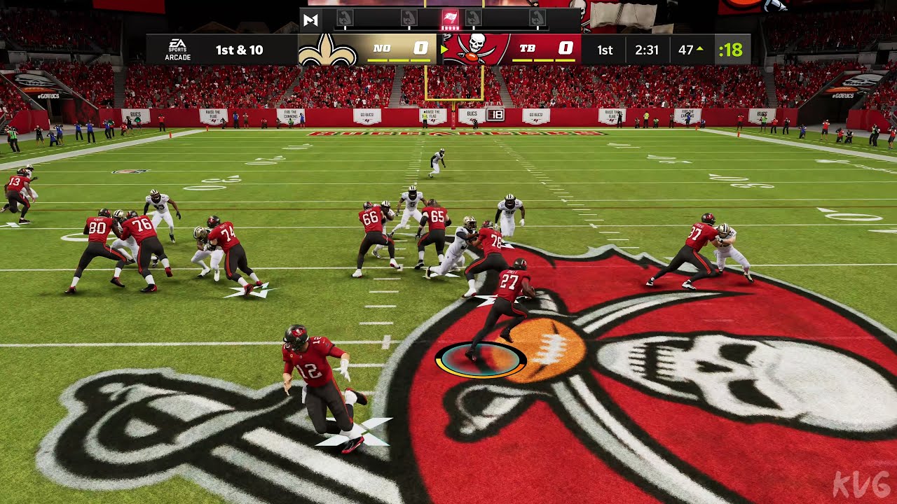 Madden NFL 22 - New Orleans Saints ​vs Tampa Bay Buccaneers ​- Gameplay (PS5 UHD) [4K60FPS]