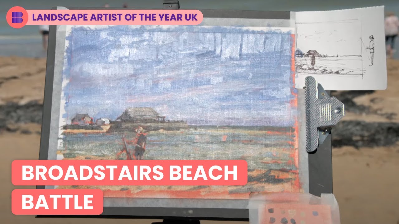 Capturing Legendary Broadstairs Beach | Landscape Artist of the Year UK