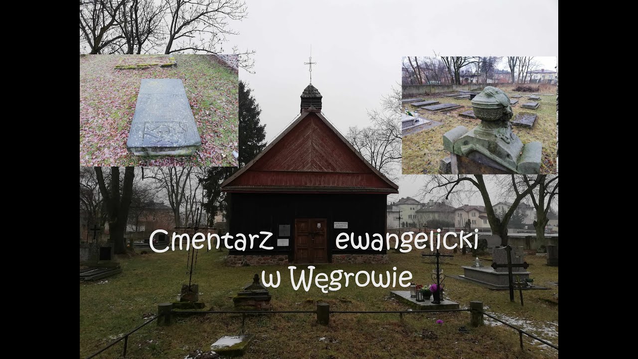 Dawne cmentarze w Węgrowie cz.2 - cmentarz ewangelicki.