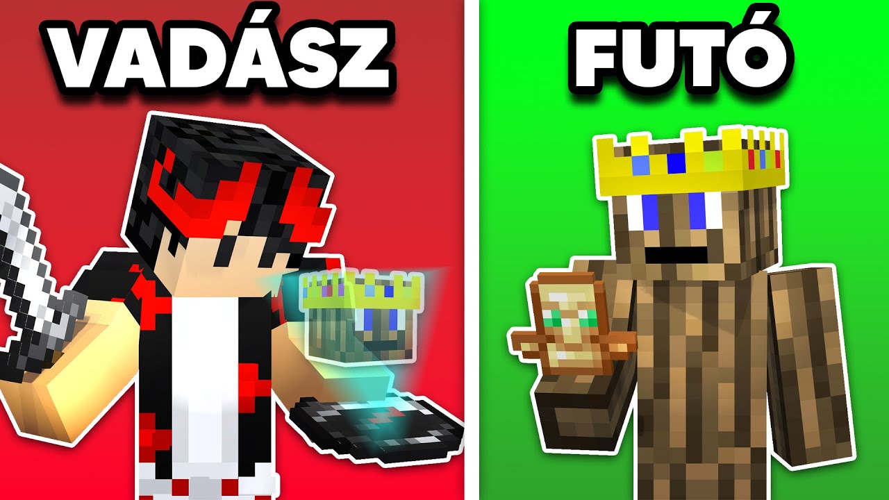 Minecraft Speedrunner VS Vadász