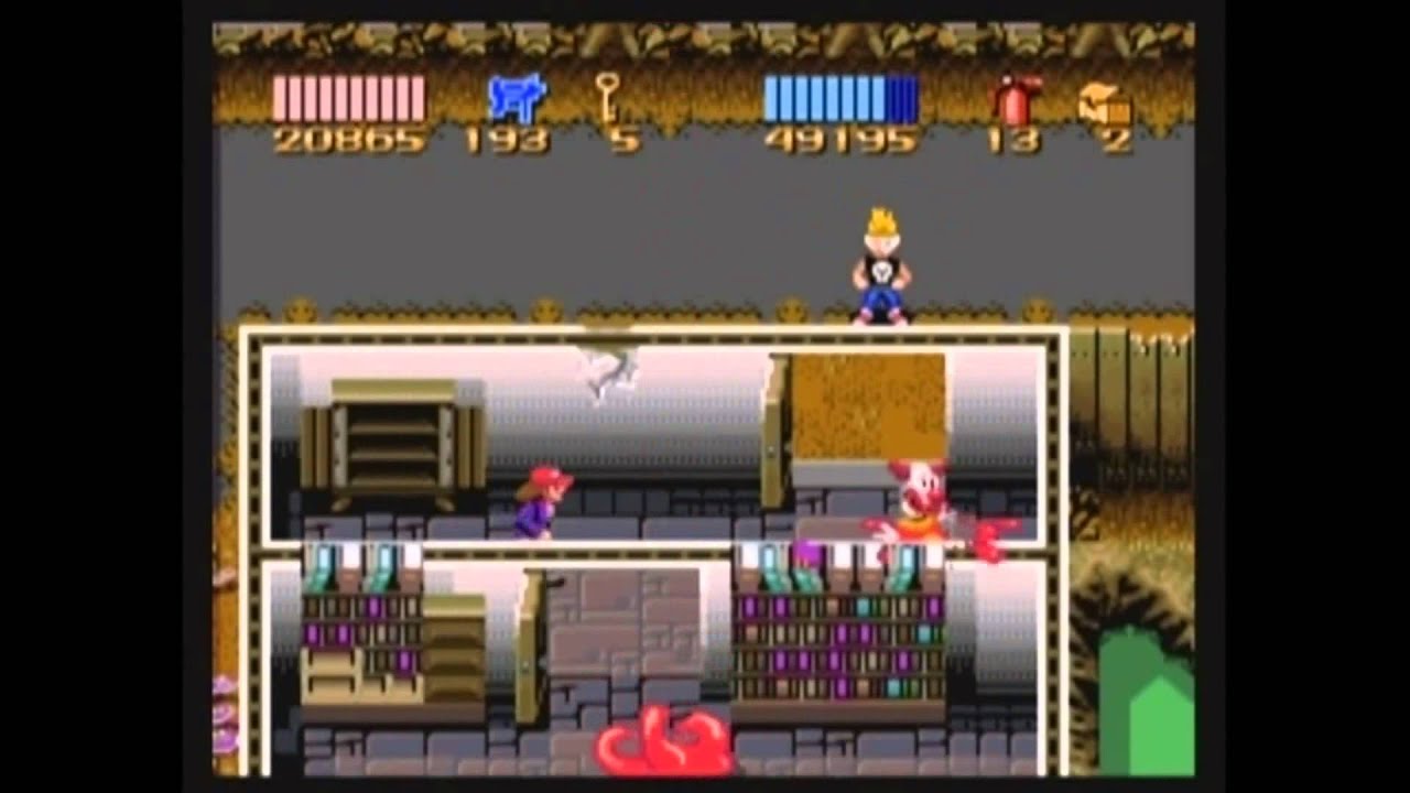 SNES - Zombies Ate My Neighbors - Level 9