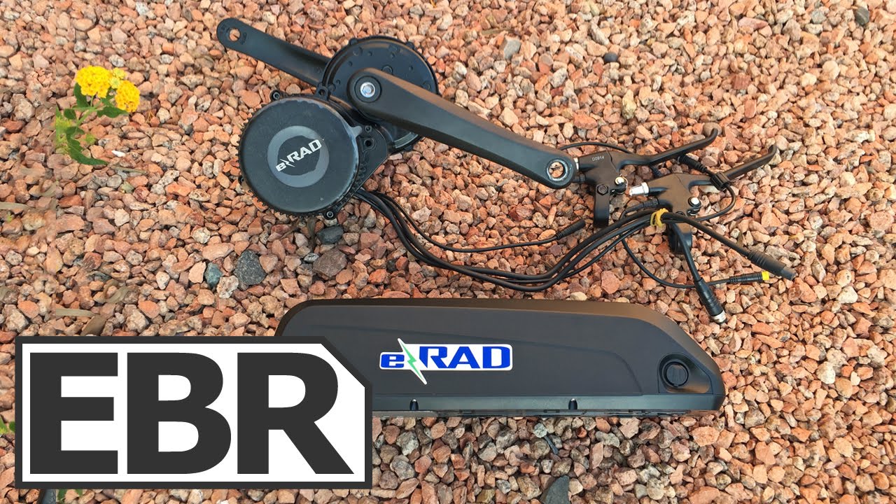 e-RAD 500 Watt Mid Drive Conversion Kit Review - $850