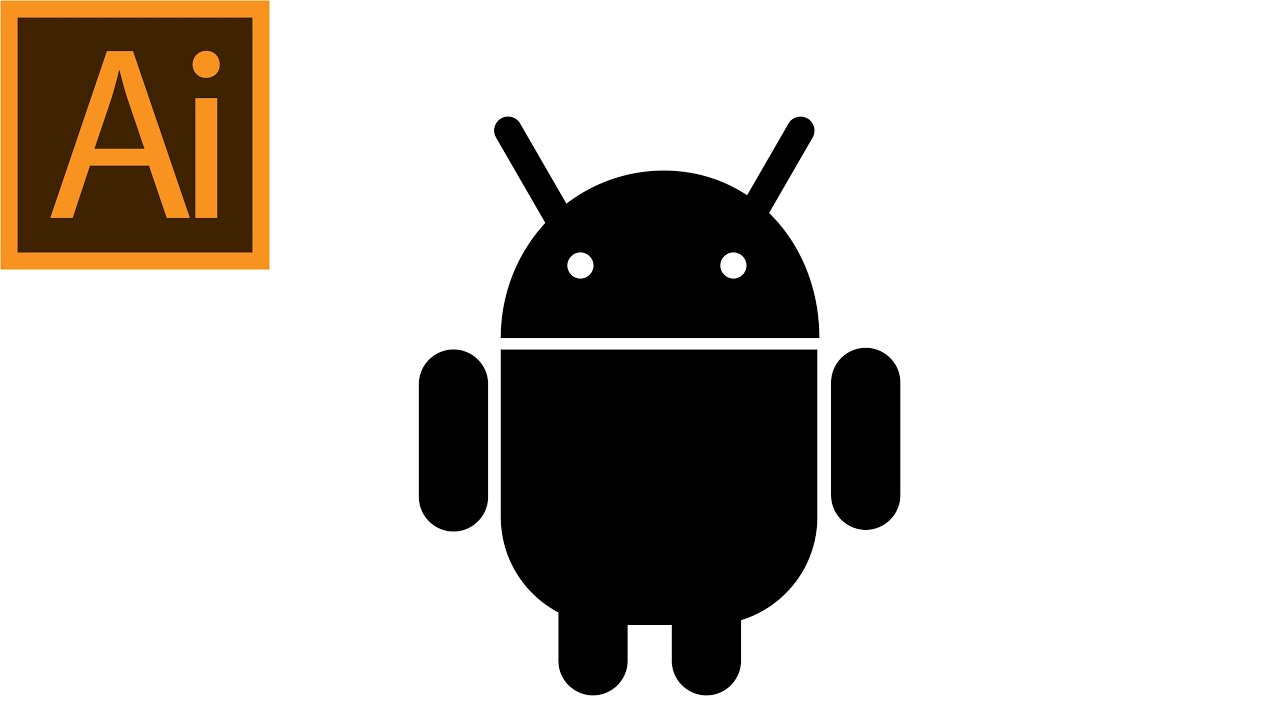 Android Icon Redesign In Adobe Illustrator CC   3rd Scale