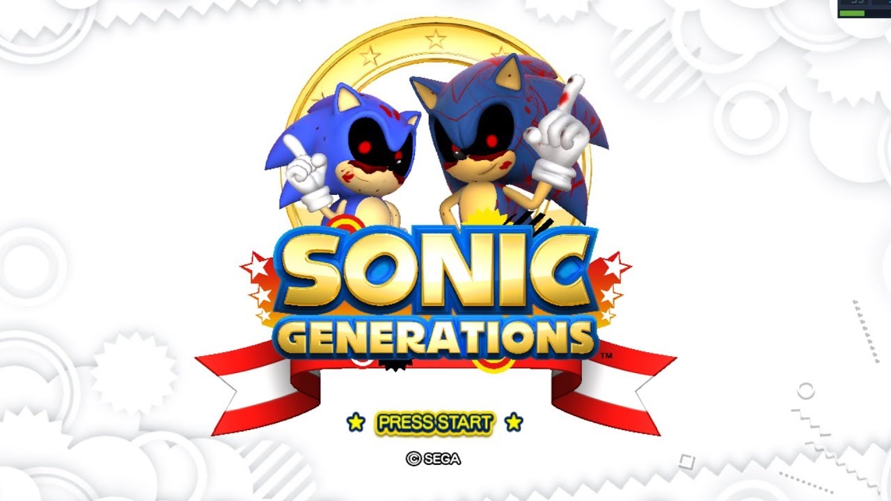 Sonic Generations - SONIC.EXE MOD - DEATH TO ALL