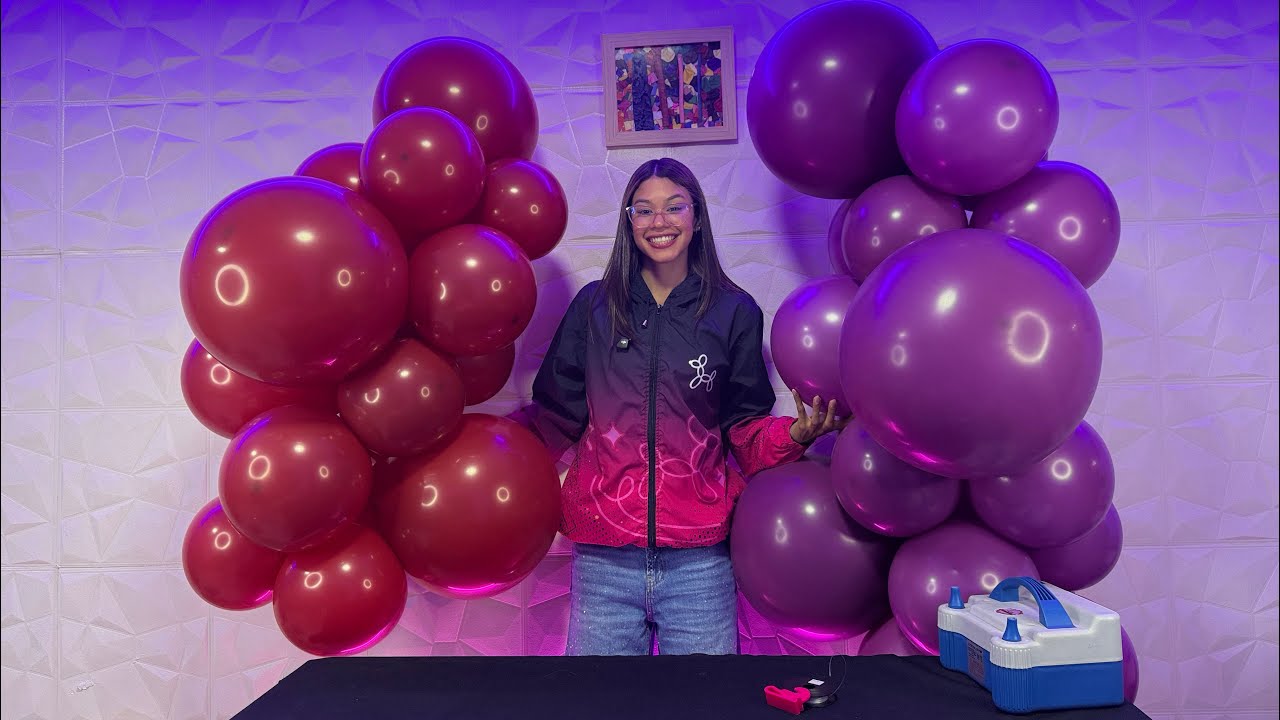 Cómo hacer guirnaldas orgánicas de globos ( 3 diseños) ⭐️🎈