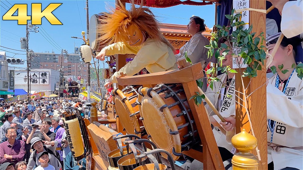 【青梅大祭 2024】多くの人々で賑わう青梅大祭！【喧嘩囃子 山車  日本の祭り】