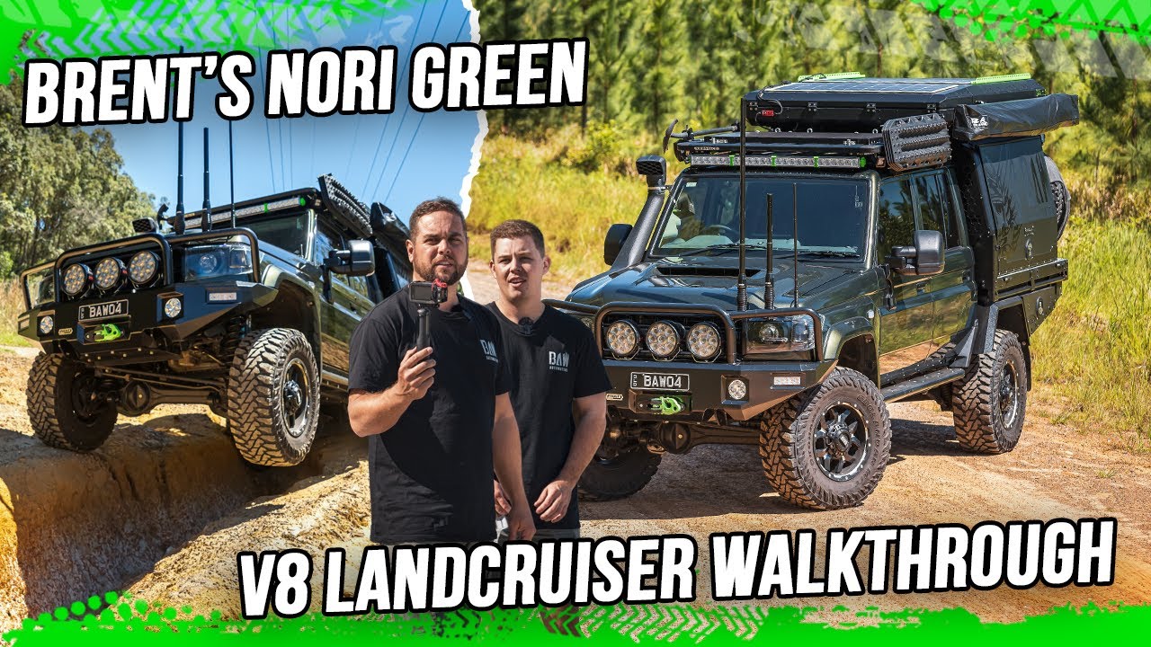 Brent's Nori Green Toyota Land Cruiser 79: The Ultimate Custom 4x4 | Part 2