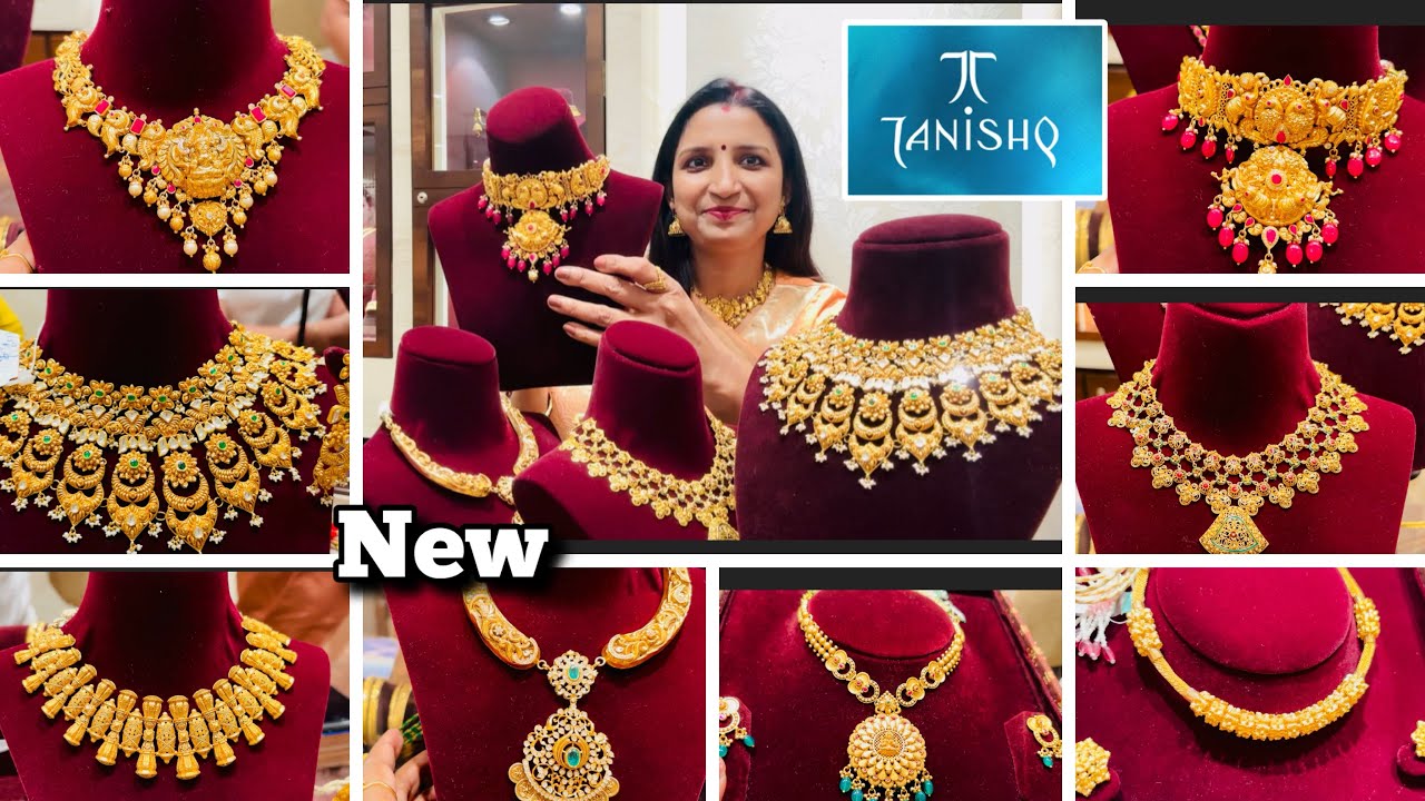 Tanishq Stunning Party Wear Bridal Necklace Sets|Tanishq Latest Royal Bridal Necklace set With price