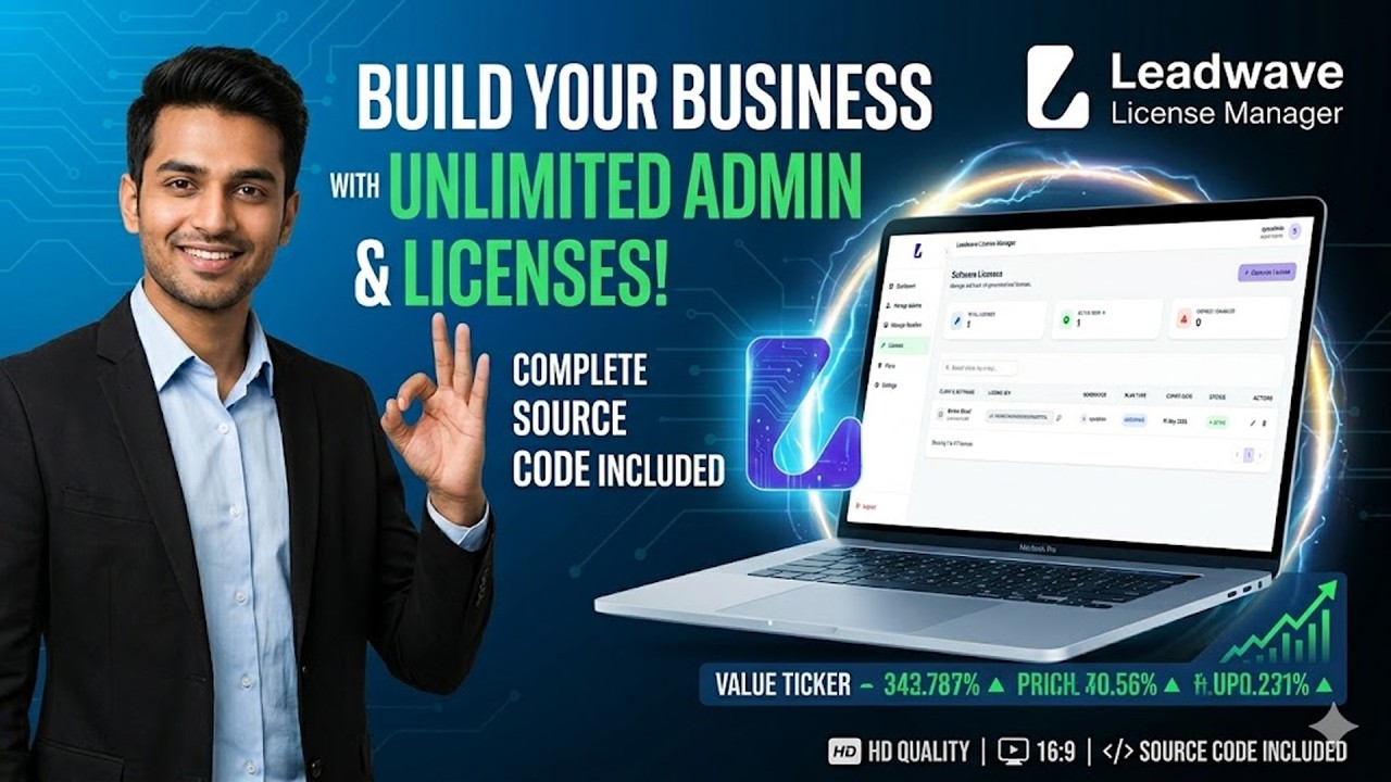 Leadwave source code of activation panel Create unlimite license reseller and Admin Become Genius