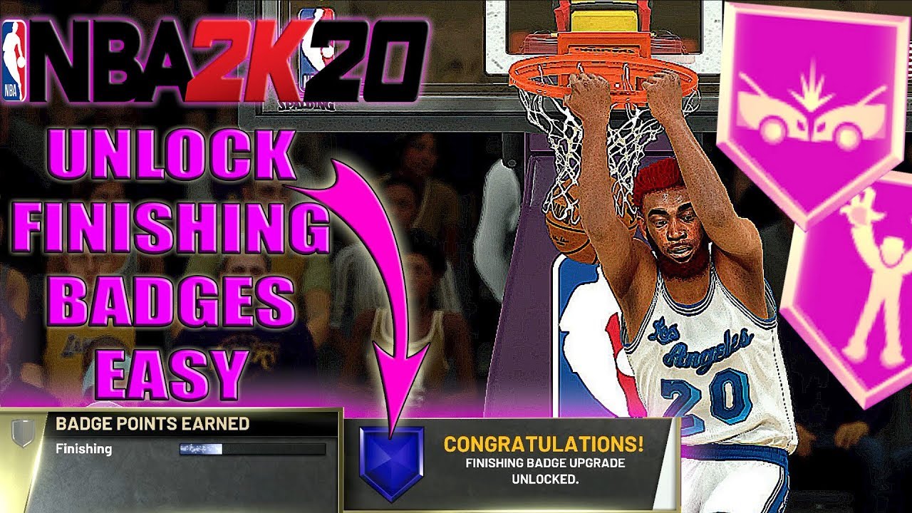 MAXOUT FINISHING BADGES FAST in NBA 2K20!! HOW TO UNLOCK FINISHING BADGES! NBA 2K20 TUTORIAL!!