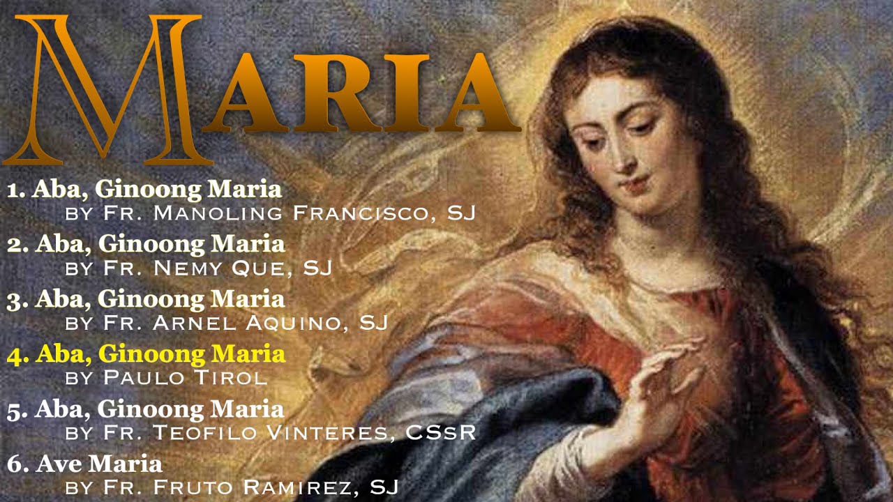 Harana kay INANG MARIA || ABA, GINOONG MARIA Medley with Lyrics