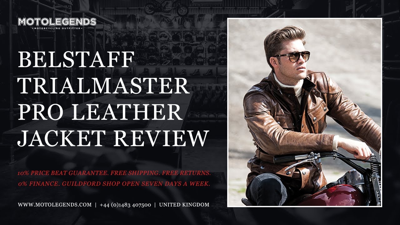 Обзор кожаной куртки Belstaff Trialmaster Pro