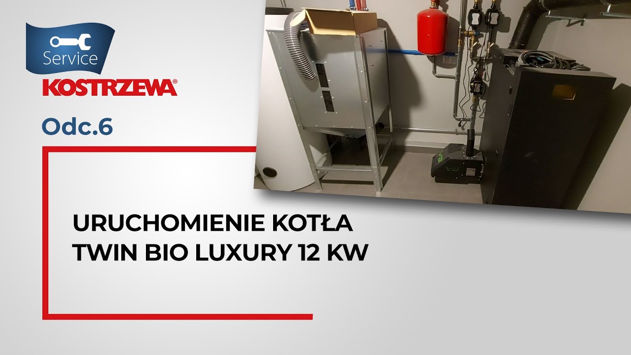 Uruchomienie kotła pelletowego Twin Bio Luxury 12 kW. Odc 6