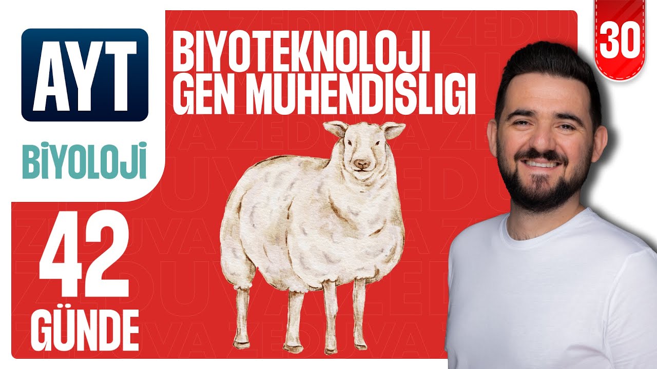 Biyoteknoloji - Gen Mühendisliği Soru Çözümü |42 GÜNDE AYRINTILI AYT BİYOLOJİ KAMPI 2026-2027|30.GÜN