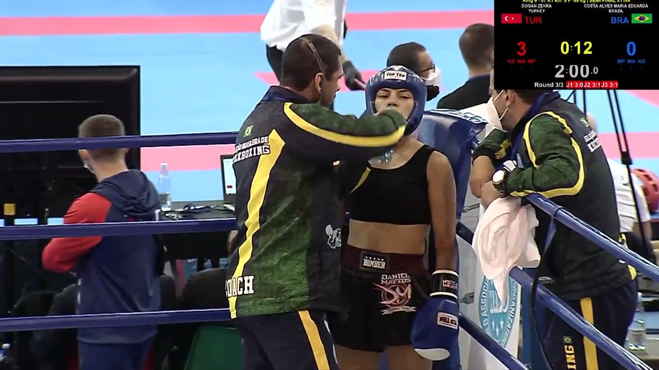 Zehra Dogan v Maria Eduarda Costa Alves  48 kg K1 WAKO World Championships 2021