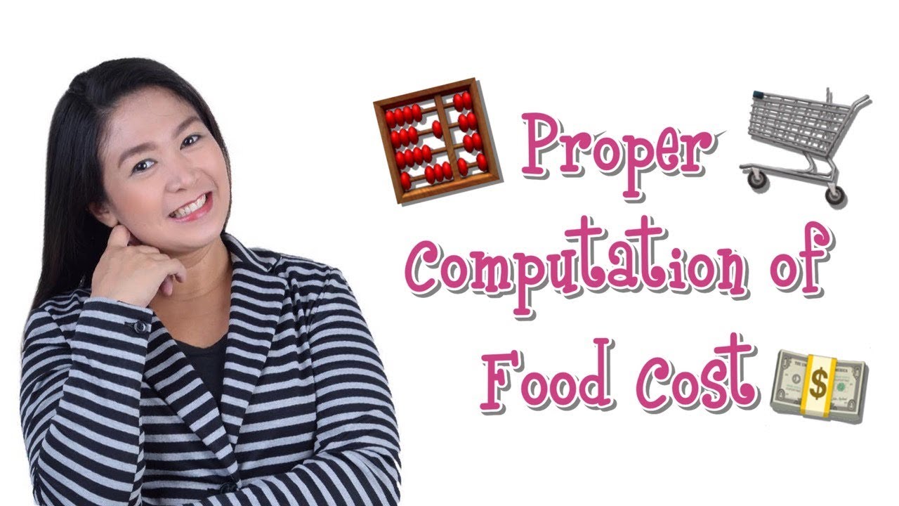 How To Compute Food Cost (Non-Food Costs NOT INCLUDED) | Part 3