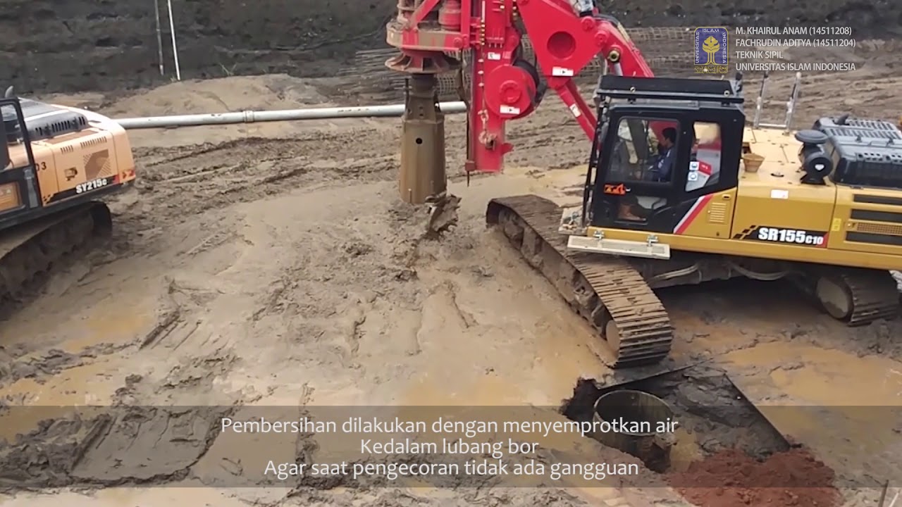 METODE PEKERJAAN BORE PILE