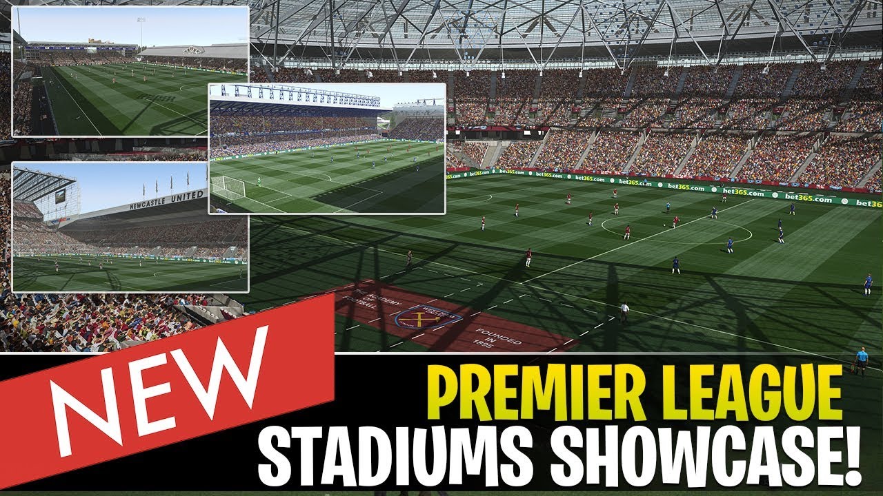 [TTB] PES 2019 Premier League Stadiums! - Craven Cottage, St James' Park, Goodison Park, & More!