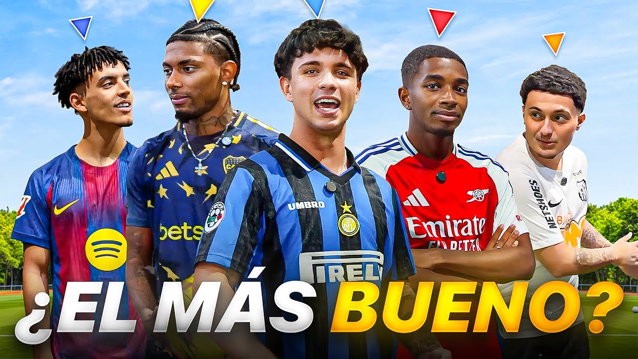 QUIÉN ES MÁS BUENO JUGANDO A FÚTBOL? | V TEAM