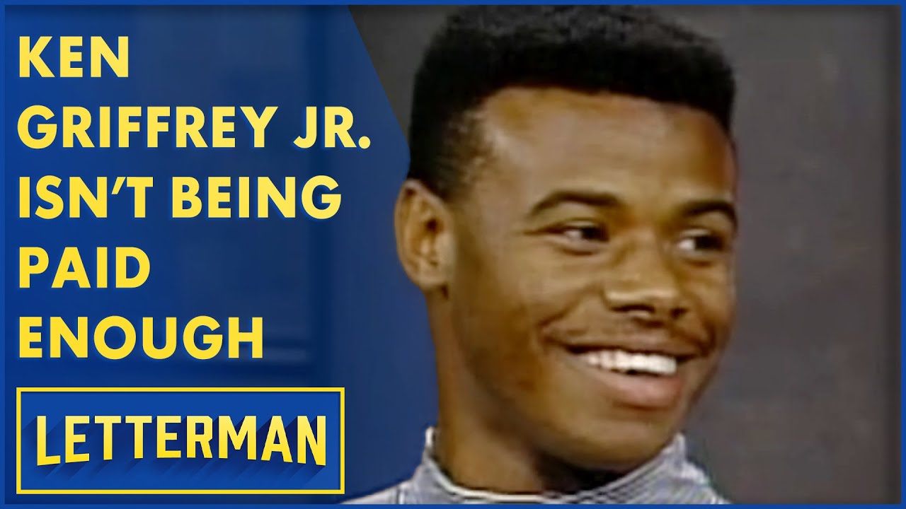 Ken Griffey Jr. Isn't Being Paid Enough | Letterman