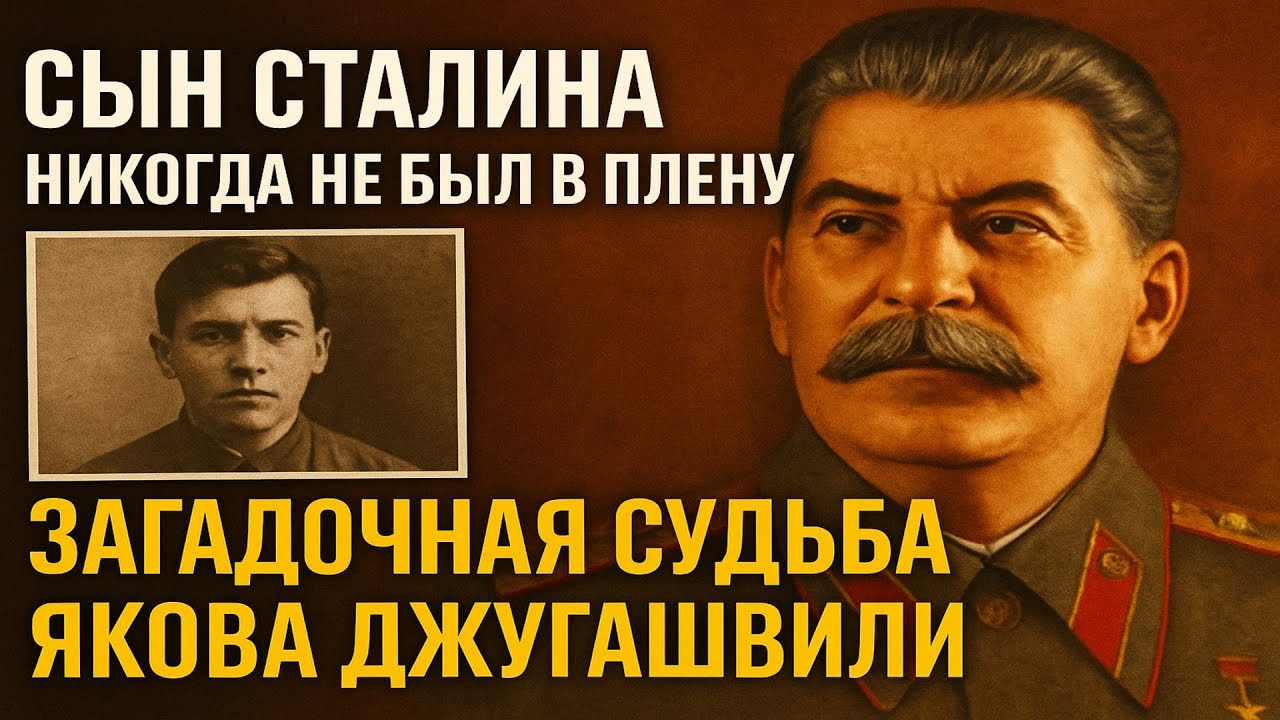 Почему СЫН Сталина никогда не был в плену? Загадочная Судьба Якова Джугашвили