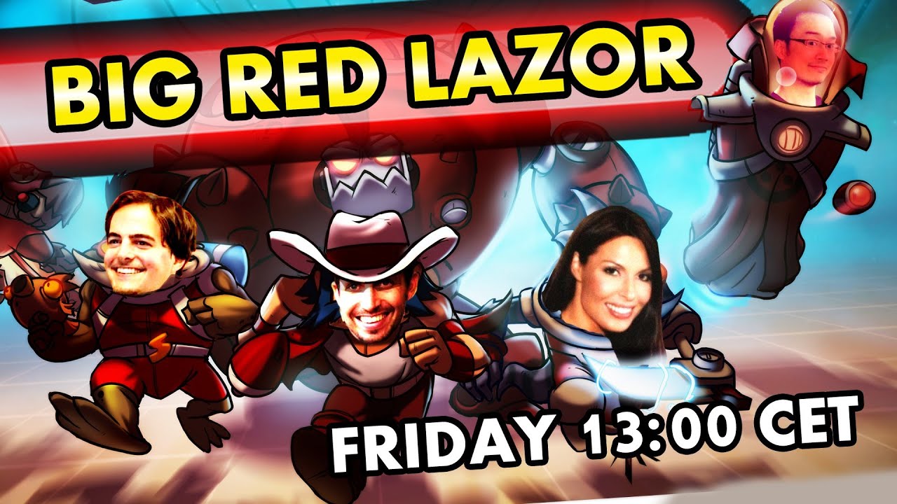 Big Red Lazor - Hello Kate and playing some games
