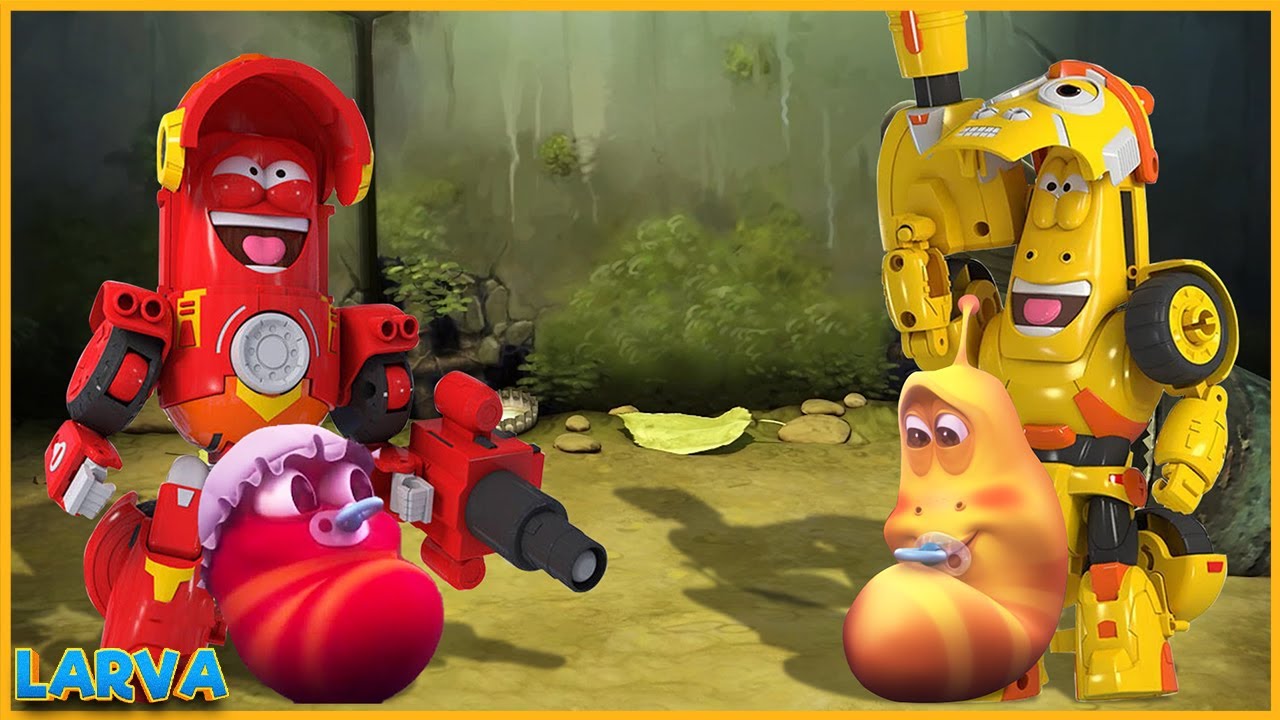 The machine in 2050 🦗 Future Larva 2050 🌷 Larva Terbaru 20225🌴 Funniest Cartoons 🍉Larva Tuba Show