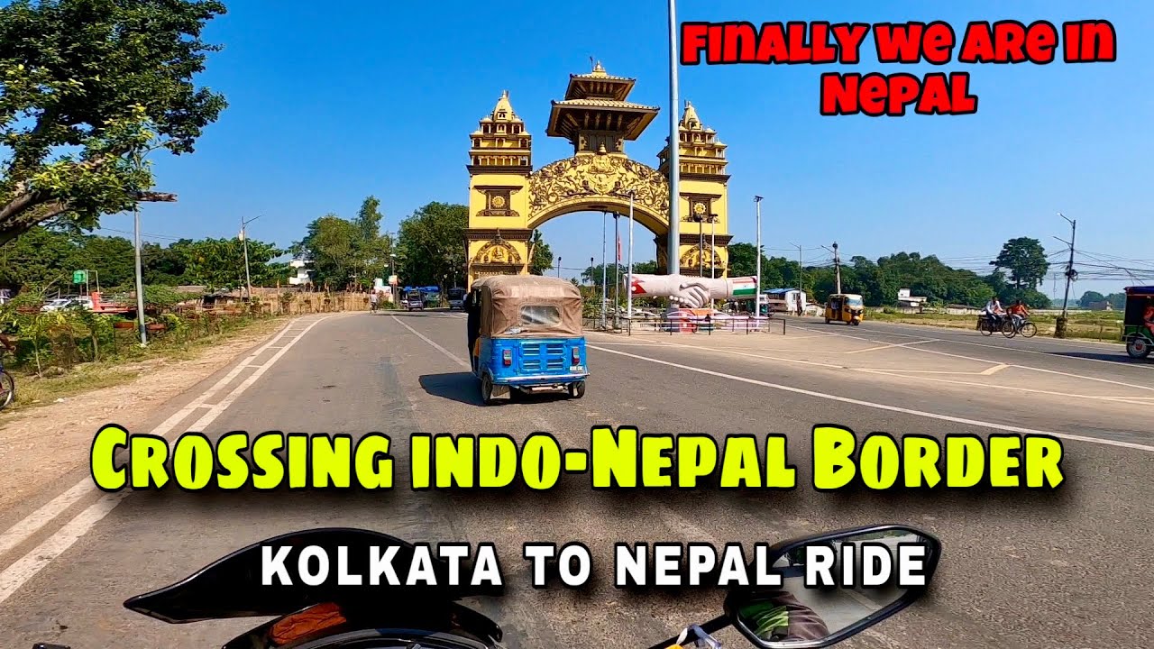 Finally Crossing India Nepal Border || kolkata To Manang Bike trip || muzaffarpur to Dumre (Nepal )
