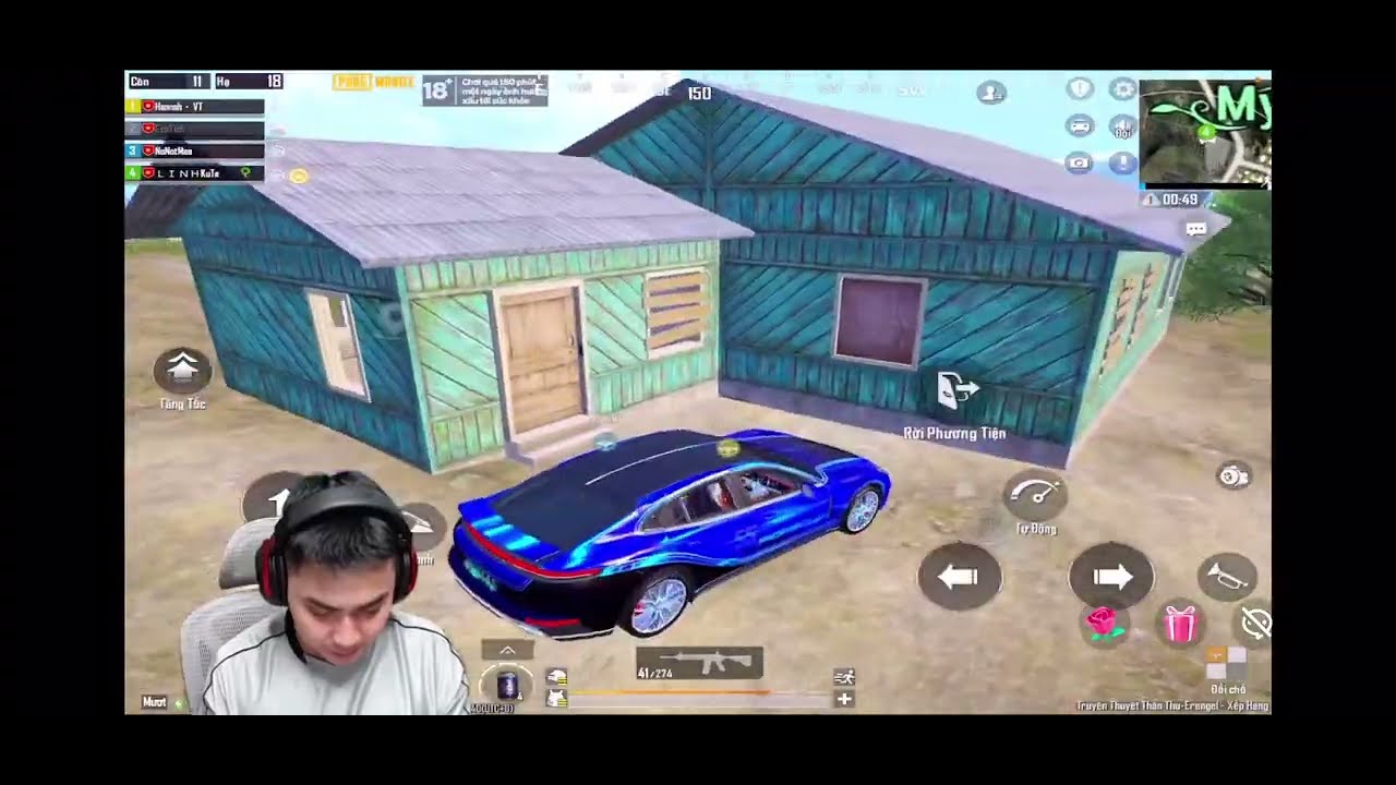 20 kill PUBG Bệu 3 chấm lại sĩ với gái nữa rồi !
