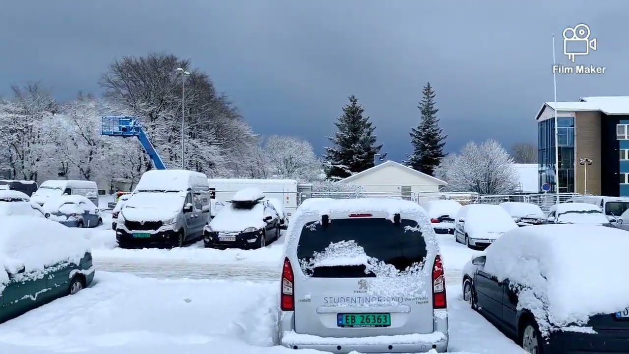 Bodø | Norway | Stunning Snowy Winter Views of Bodo,Norway. #Norway #Bodø#snow #snowfall #snowman