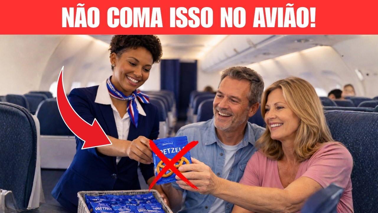 9 Alimentos Que Você NUNCA Deve Comer em um Avião!