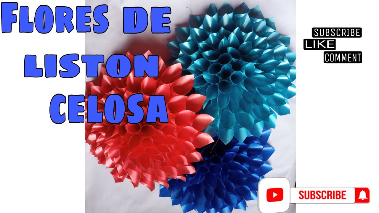Flor de liston celosa 🥰😍😘