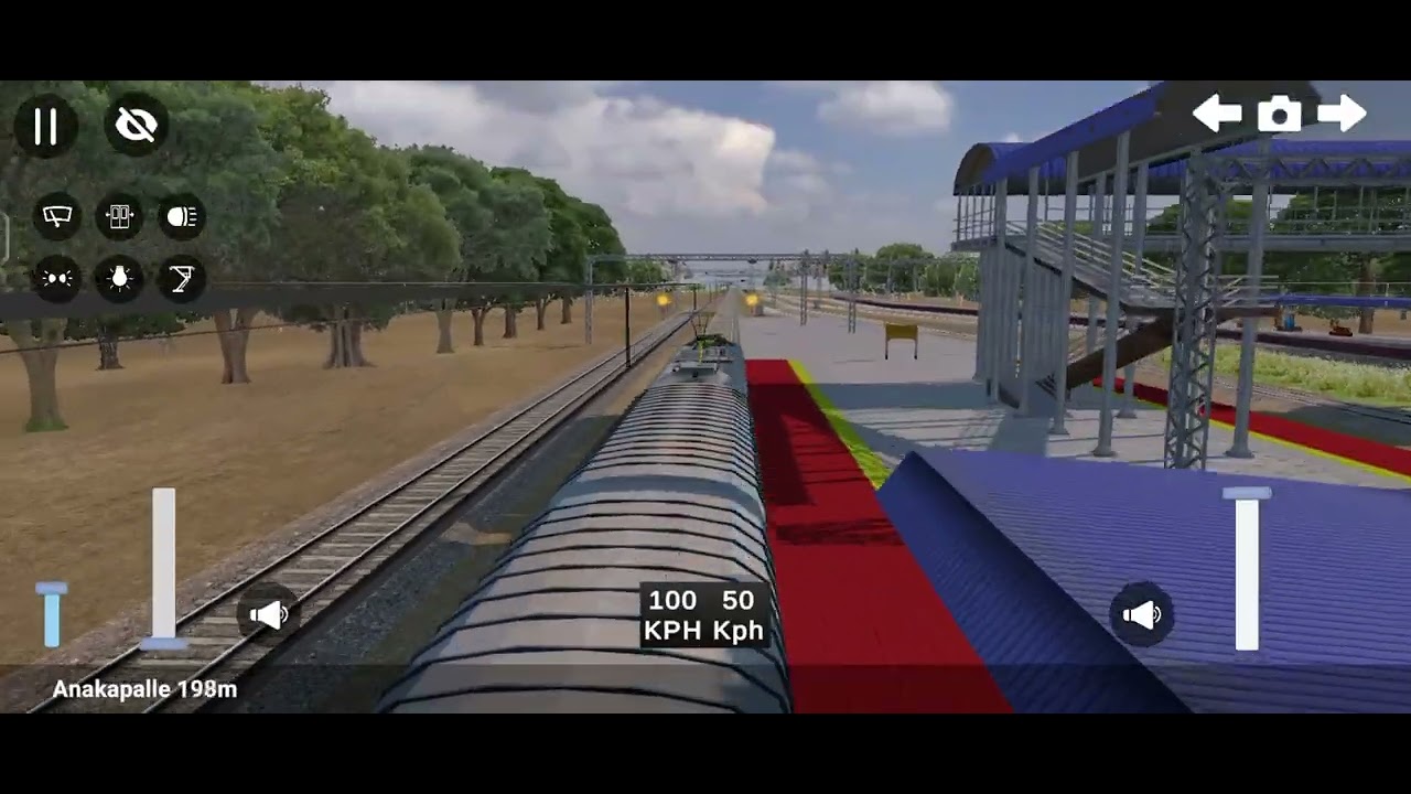 Indian train driver gameplay wab-9 locomotive and goods train gameplay #yutubeshorts #gaming 