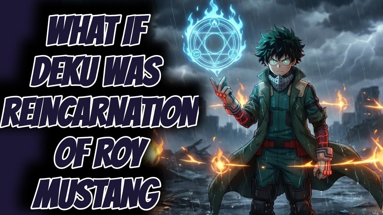 What if Deku was reincarnation of roy mustang with a quirk that replicates his power in FullMetal Al