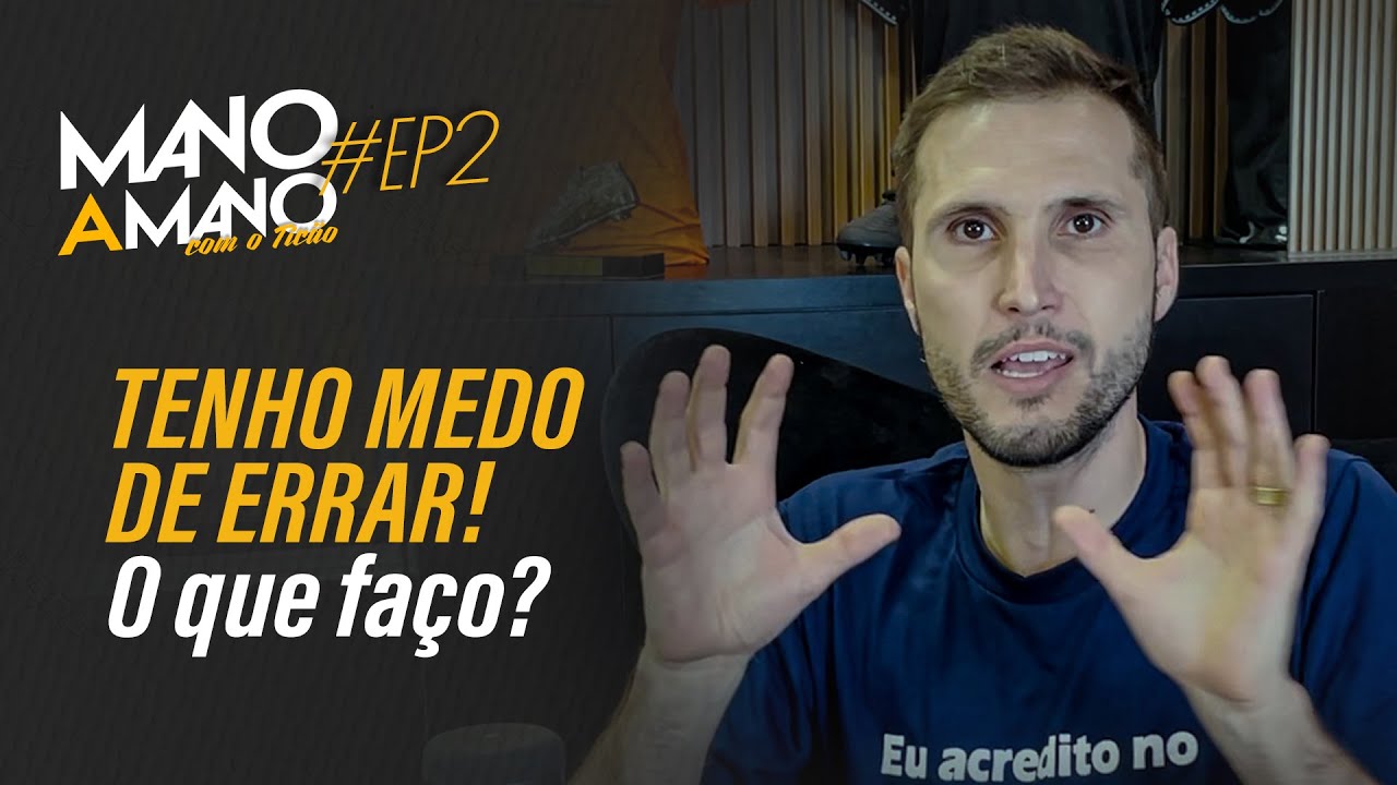 Sou muito frágil mentalmente, magro e tenho medo de disputar a bola. | Mano a Mano com o Ticão. #002