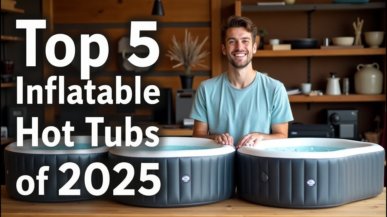 Top 5 Best Inflatable Hot Tubs 2025 | Comfort, Quality & Value.