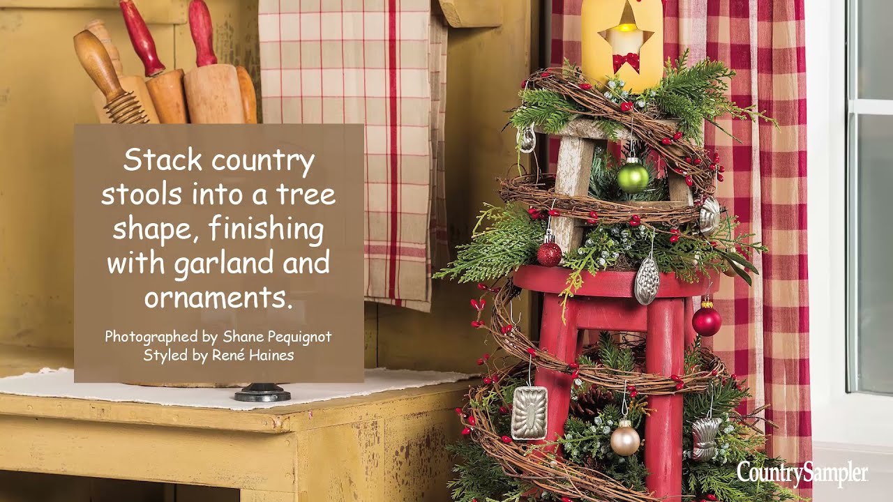 8 Cozy Christmas Displays to Inspire You | A Country Sampler Design Tutorial