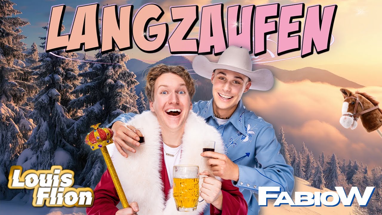 Louis Flion feat. FabioW - Langzaufen (Offici&euml;le videoclip)