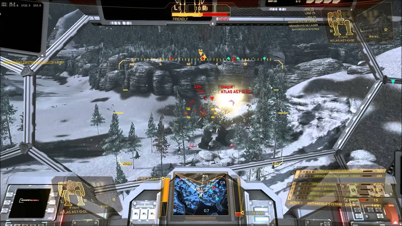 Mechwarrior Online - Most Powerful Battlemech, 1376 Damage!