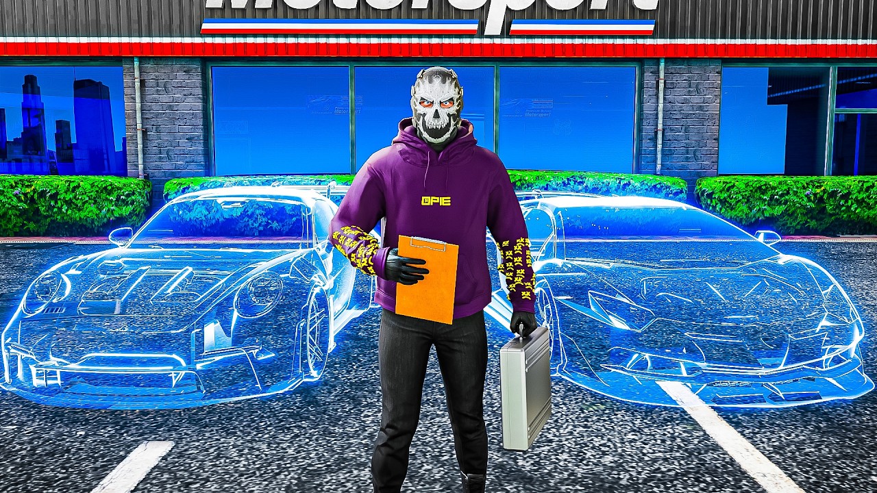 Selling Stolen Cars That Can Turn Invisible In GTA 5 RP