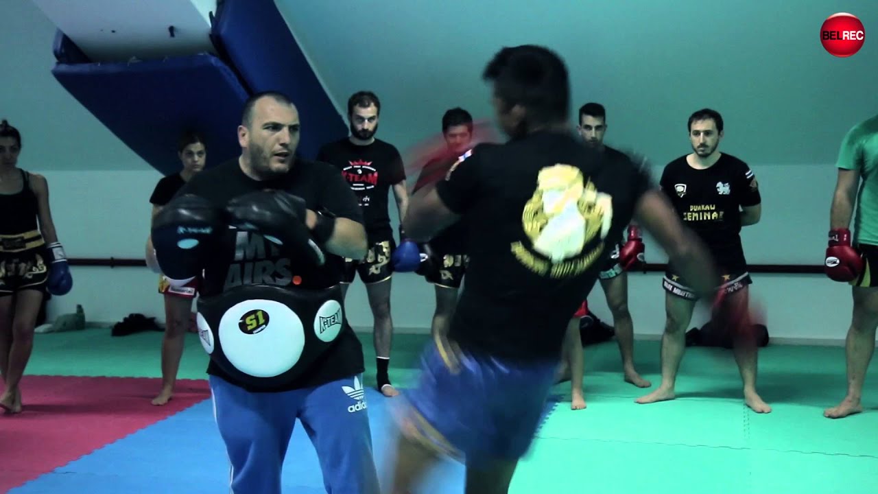 Buakaw Banchamek in Santorini
