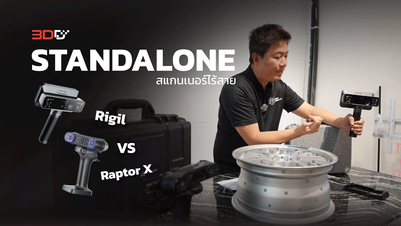 Rigil vs Raptor X | Laser 3D Scanner Wireless | 2025