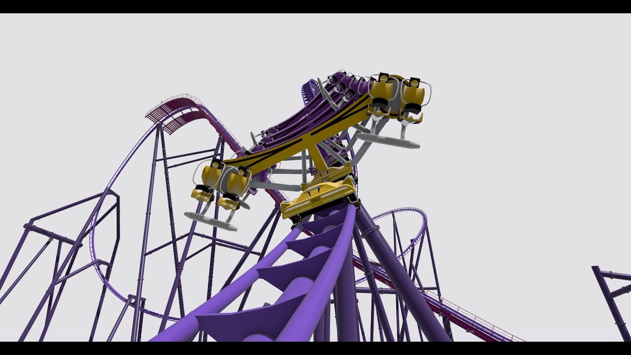 Periwinkle - No Limits 2 - S&S FreeFly Axis Coaster