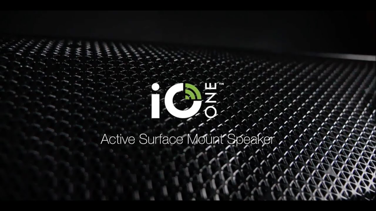 Product Overview Of The Lithe Audio iO1 Indoor & Outdoor Surface Mount Speaker